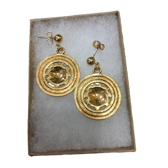 Leo astrology earrings - Picture 2 of 5